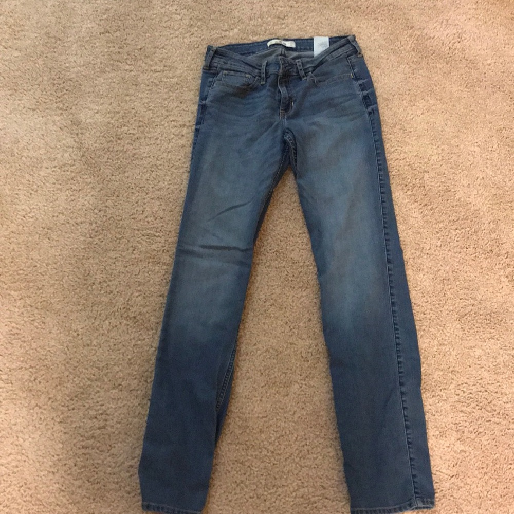 Hollister boot cut jeans.